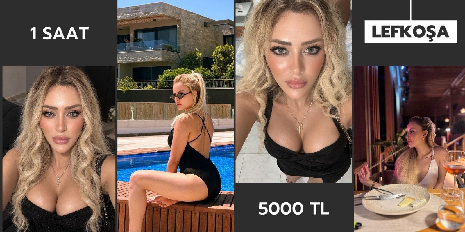 📍LEFKOŞA 💵ÖDEME ELDEN ⏳1 SAAT 5000 TL 💋SEVGİLİ TADINDA ✨ÖN SEVİŞME SAKSO VAR 📩DETAYLAR İÇİN MESAJ AT